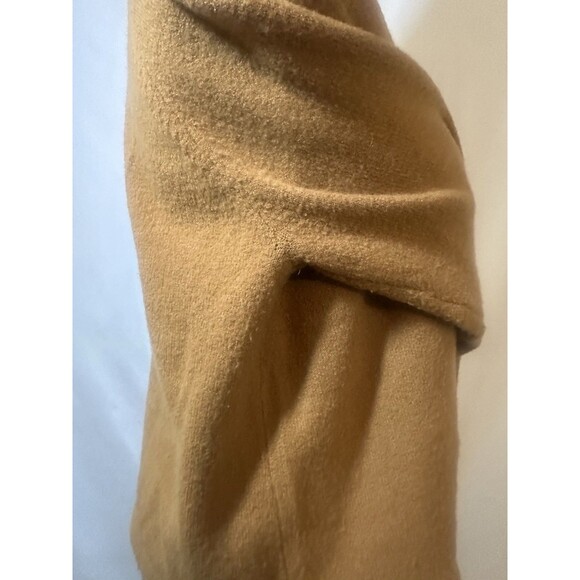 Show Me Your Mumu Shelby Camel Cozy Knit Sweater Front Tie Crop LARGE *PILLING* - Picture 7 of 12